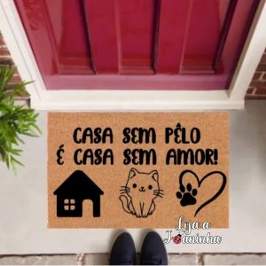 Tapete – Casa sem Pêlo é Casa sem Amor! Gato