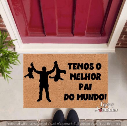 Tapete - Temos o melhor Pai do Mundo!