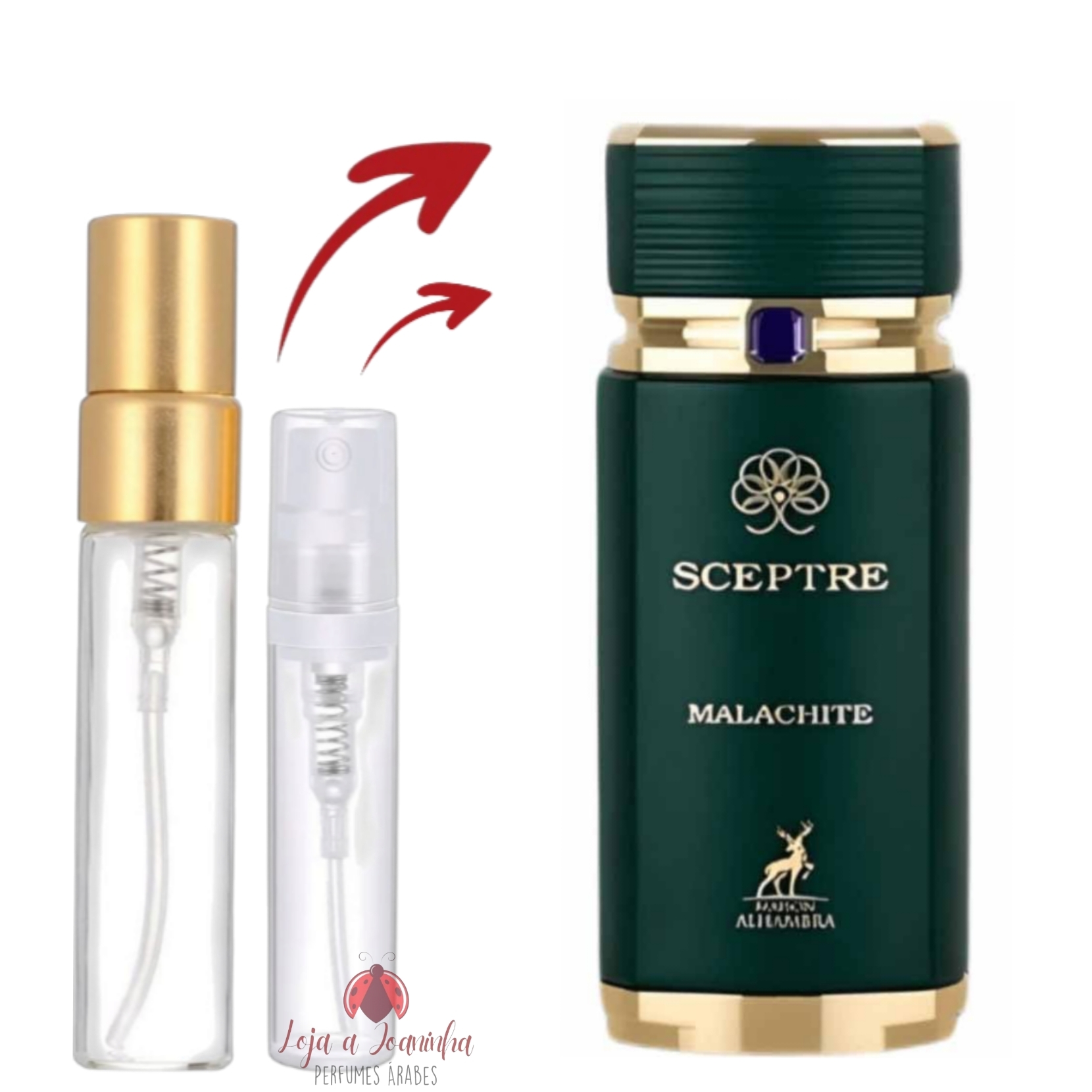 Sceptre Malachite- Decants/Atomizadores