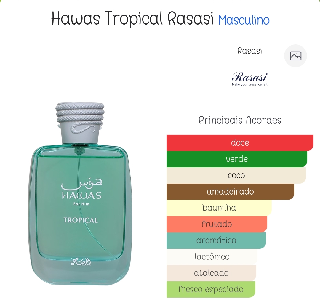 Hawas Tropical - 100ml - Rasasi - Image 2